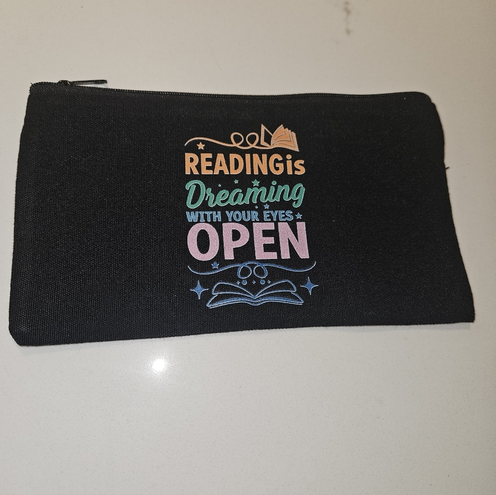 5 For $20 Multi purpose canvas pouch CUSTOM GRAPHIC
